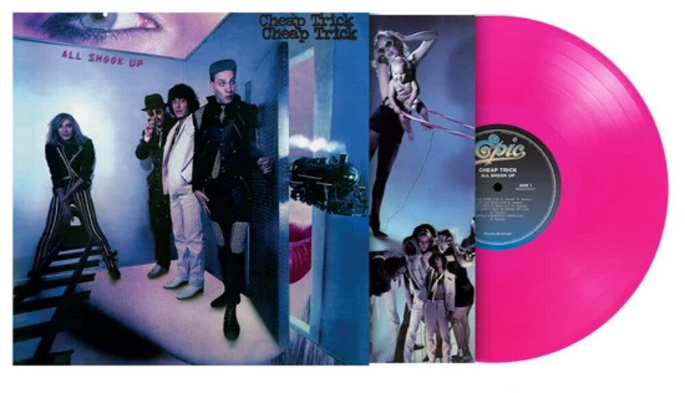 the album cover for Cheap Trick - All Shook Up [Colored Vinyl] [Limited Edition] (Mgta) [180 Gram] (Hol)