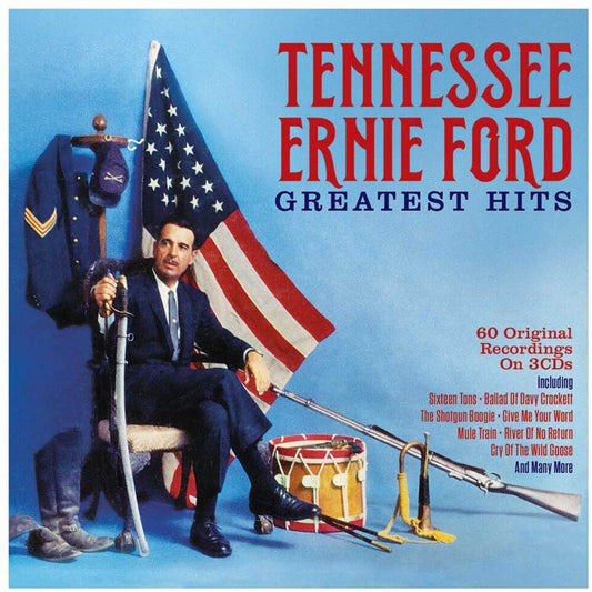 the album cover for Tennessee Ford  Ernie - Greatest Hits (Uk)