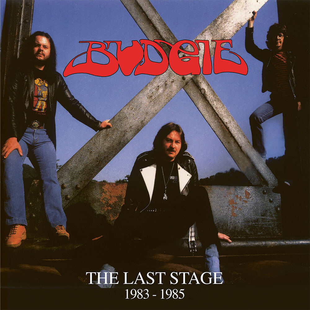the album cover for Budgie - Last Stage 1983-1985 (Uk)