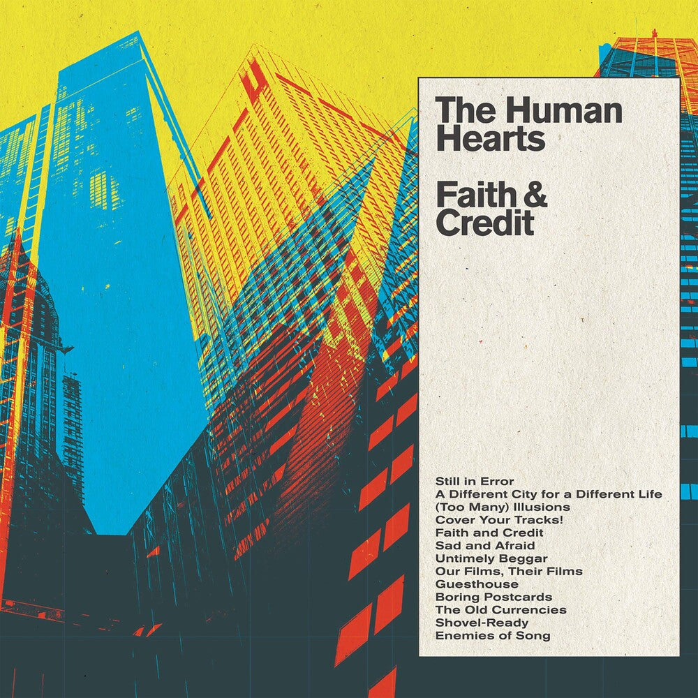the album cover for Human Hearts - Faith & Credit [180 Gram] (Dbtr)
