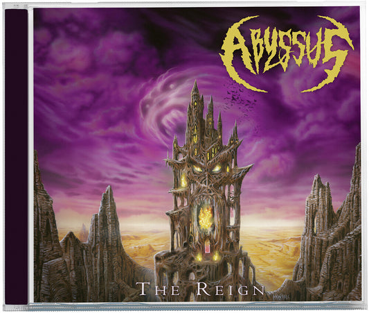 the album cover for Abyssus - Reign