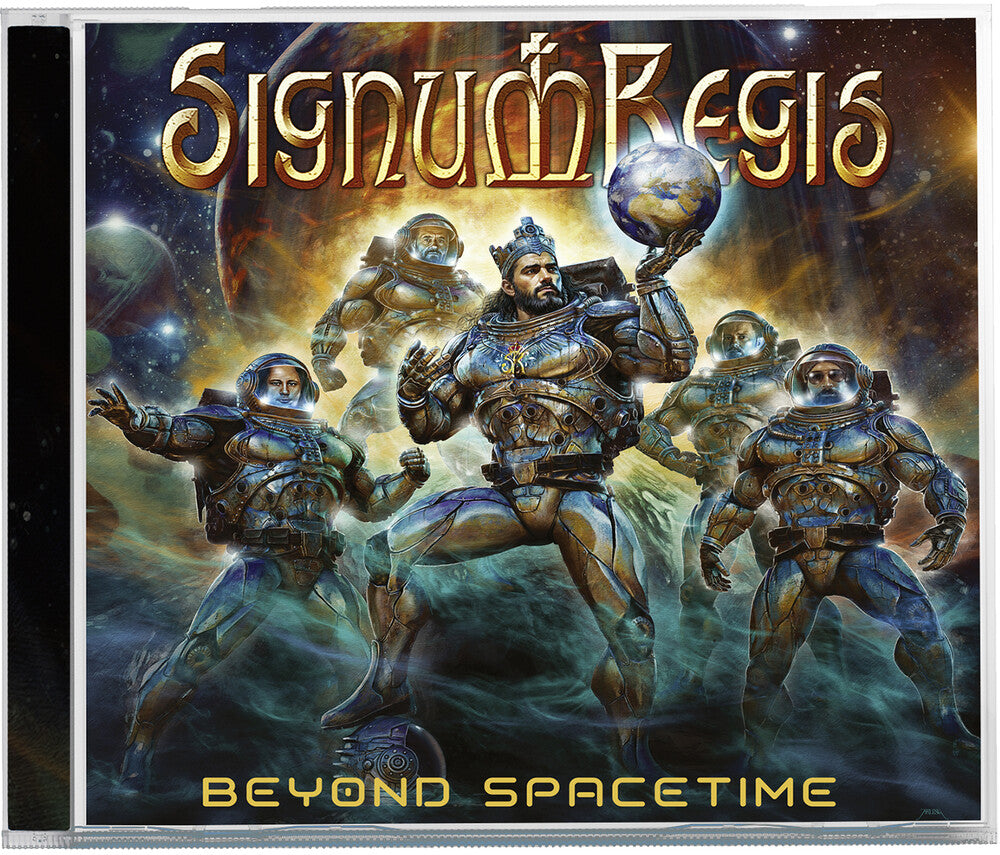 the album cover for Signum Regis - Beyond Spacetime