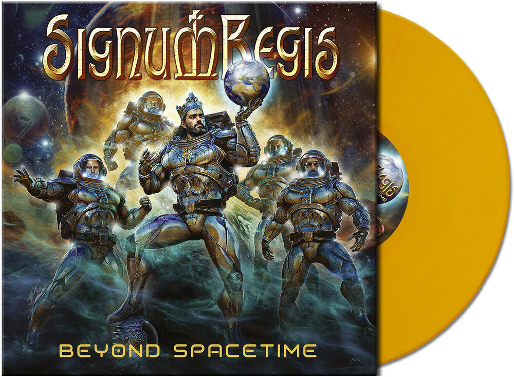 the album cover for Signum Regis - Beyond Spacetime - Sunny Yellow [Colored Vinyl] [Limited Edition] (Ylw)