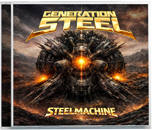 the album cover for Generation Steel - Steelmachine