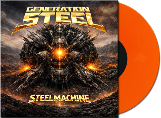 the album cover for Generation Steel - Steelmachine - Orange [Colored Vinyl] (Org)