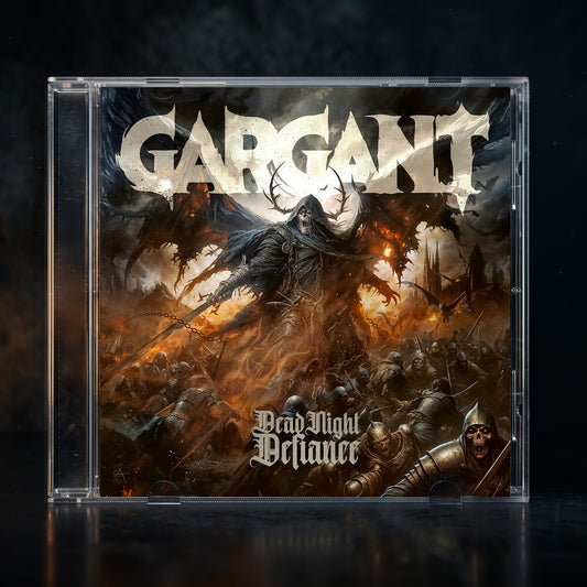 the album cover for Gargant - Dead Night Defiance