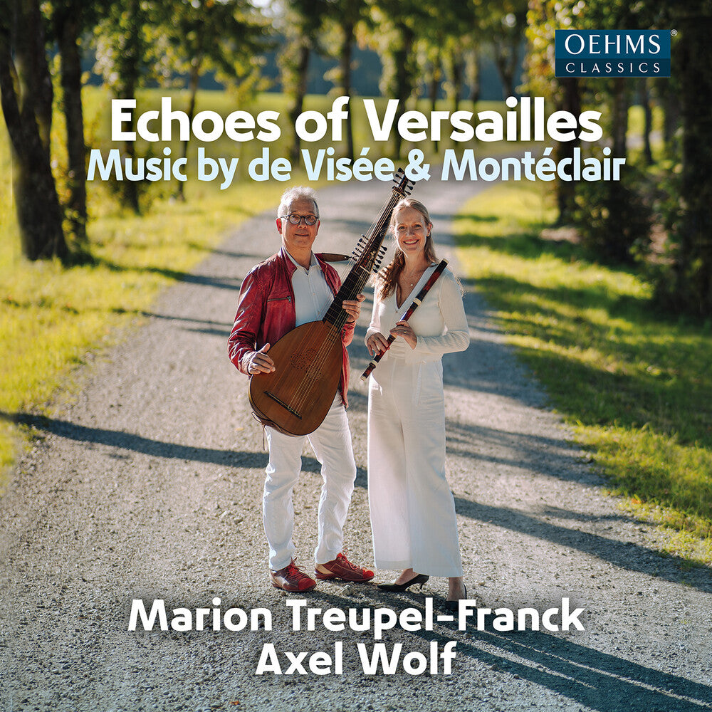 the album cover for Axel Wolf - Visee & Monteclair: Echoes Of Versailles
