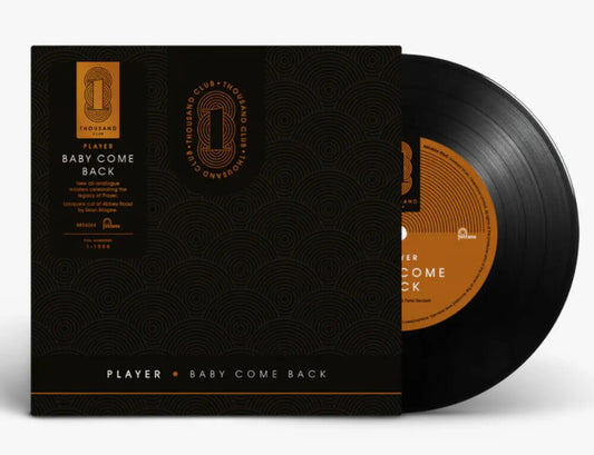 the album cover for Player - Baby Come Back / Love Is Where You Find It [Limited Edition]