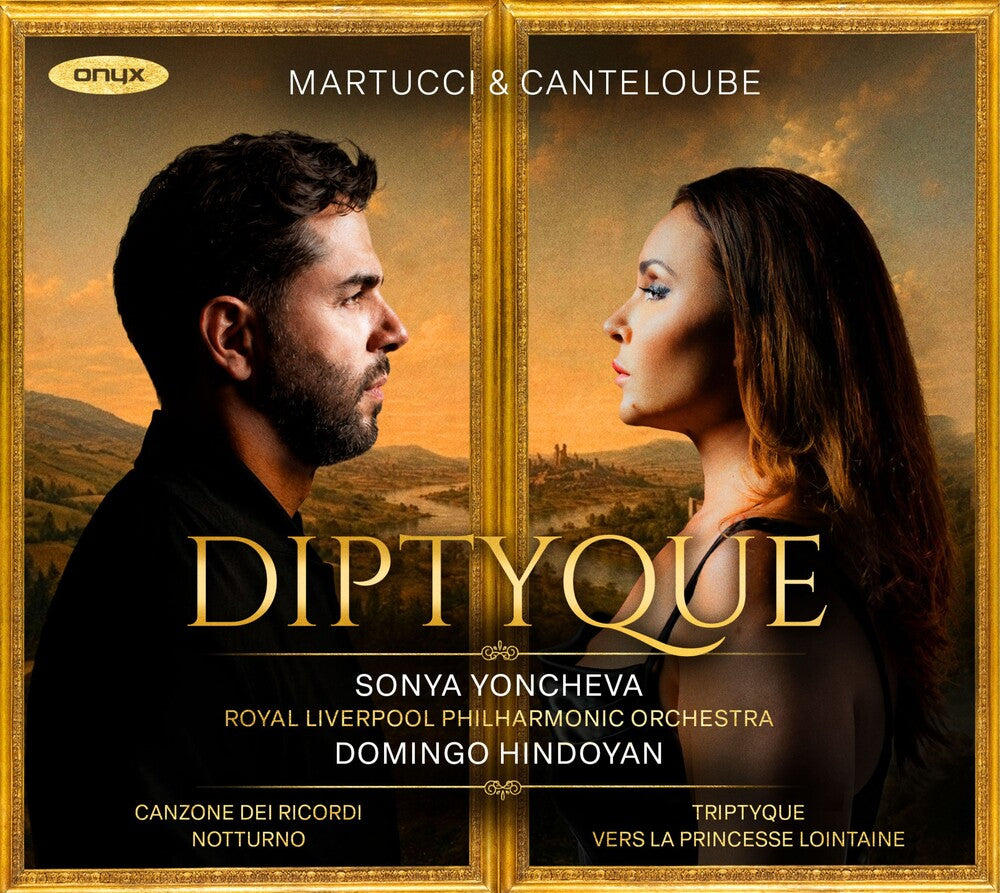 the album cover for Sonya Yoncheva - Dyptique