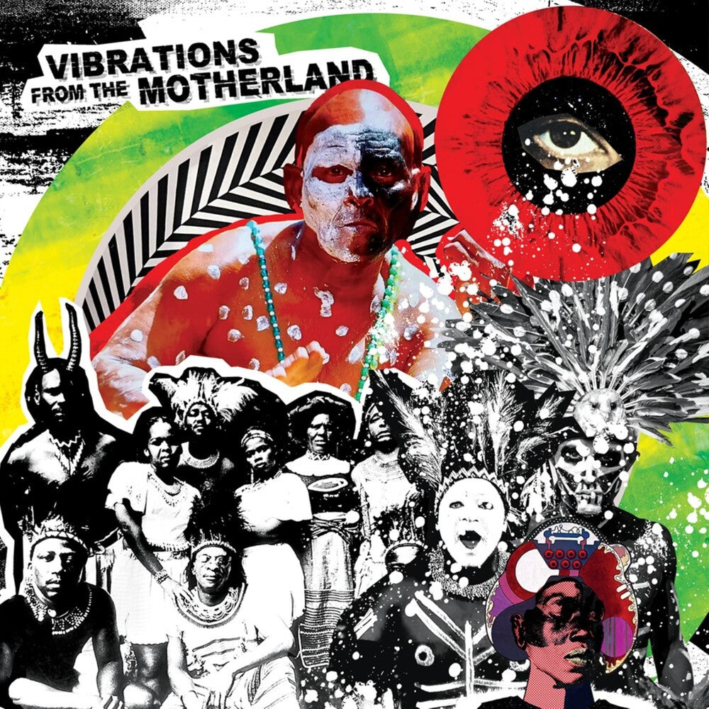 the album cover for Vibrations From The Motherland / Various (Colv) - Vibrations From The Motherland / Various [Colored Vinyl]