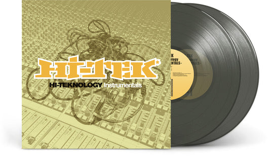 the album cover for Hi-Tek - Hi-Teknology (Instrumentals) [Clear Vinyl] (Bice) [Remastered]