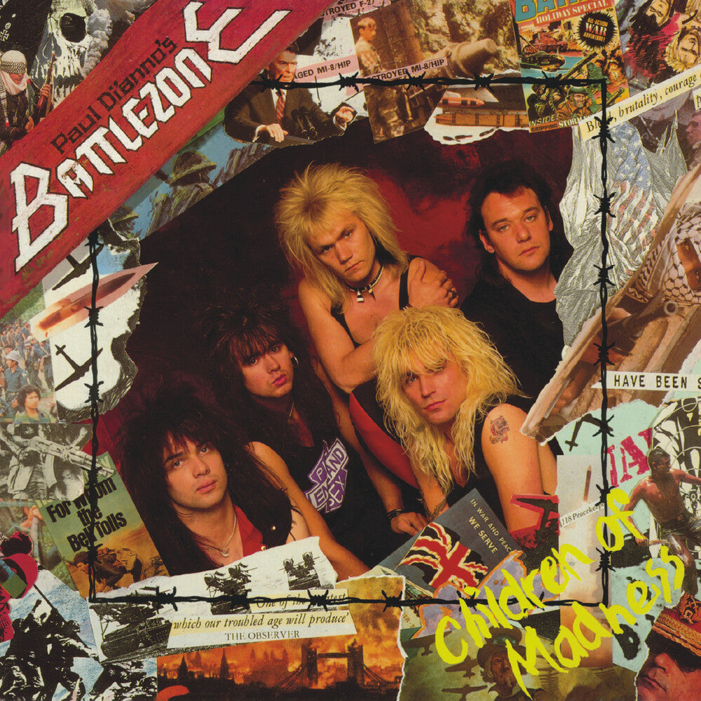 the album cover for Paul Di'anno  Battlezone - Children Of Madness [180 Gram]