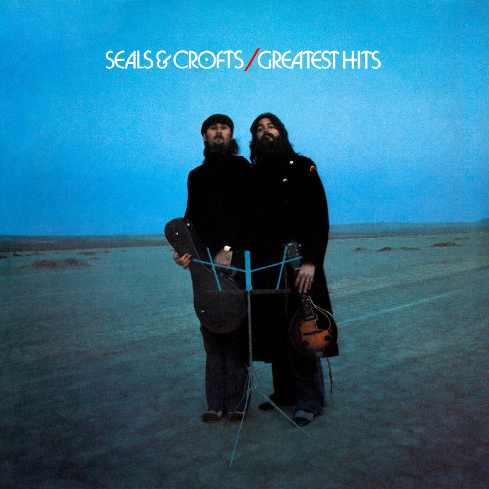 the album cover for Seals & Crofts - Greatest Hits (Blue) [Clear Vinyl] (Gate)