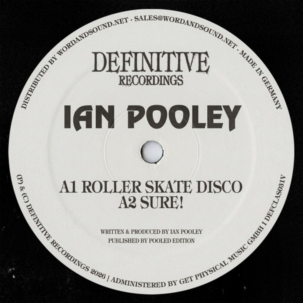 the album cover for Ian Pooley - Roller Skate Disco (Ep)