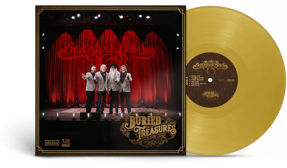the album cover for The Oak Ridge Boys - Buried Treasures [Gold]