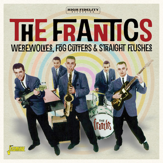 the album cover for Frantics - Werewolves Fog Cutters & Straight Flushes (Uk)