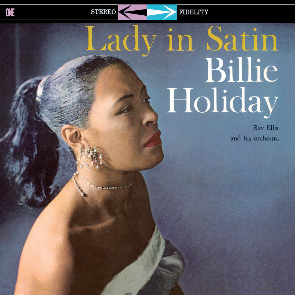 the album cover for Billie Holiday - Lady In Satin (Bonus Track) [Limited Edition] [180 Gram] (Spa)