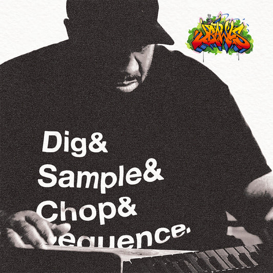 the album cover for J. Rawls - Dig, Sample, Chop, Sequence