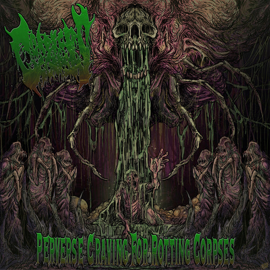 the album cover for Cordyceps Corpse - Perverse Craving For Rotting Corpses