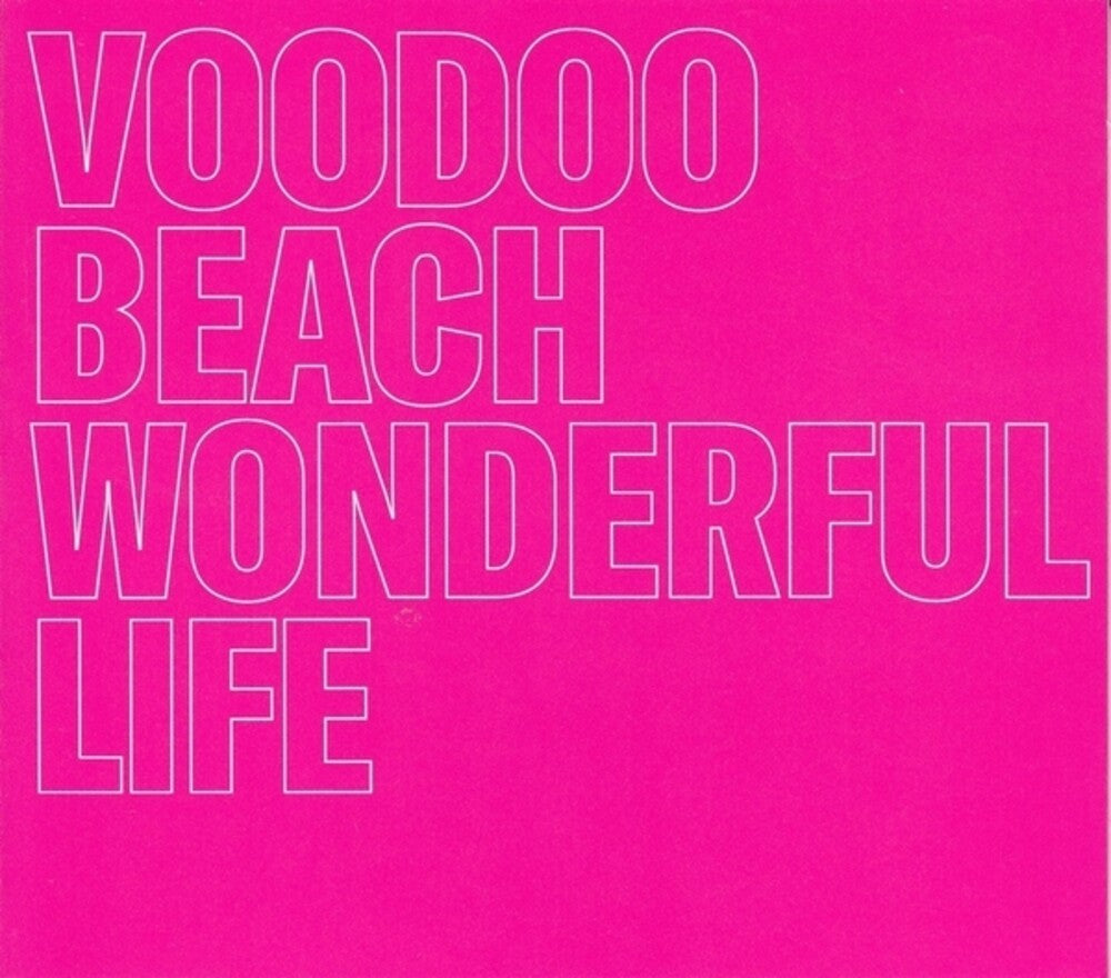 the album cover for Voodoo Beach - Wonderful Life [Clear Vinyl] (Pnk)