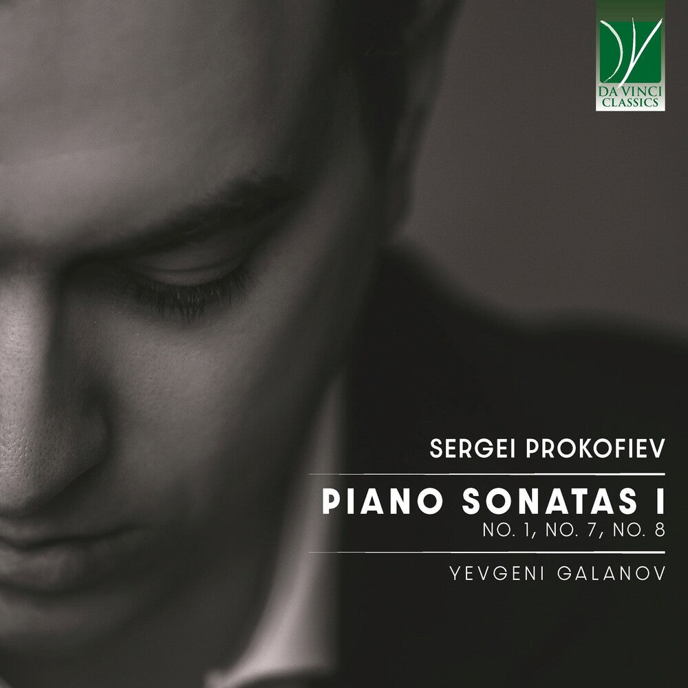 the album cover for Prokofiev / Yevgeni Galanov - Sergei Prokofiev: Piano Sonatas I (Ita)