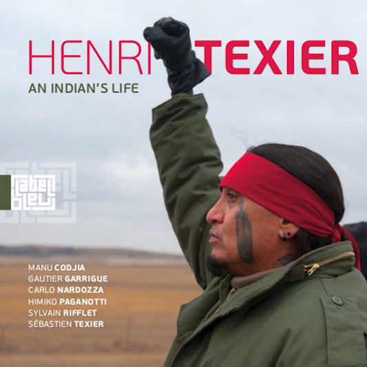 the album cover for Henri Texier - An Indian's Life (Uk)