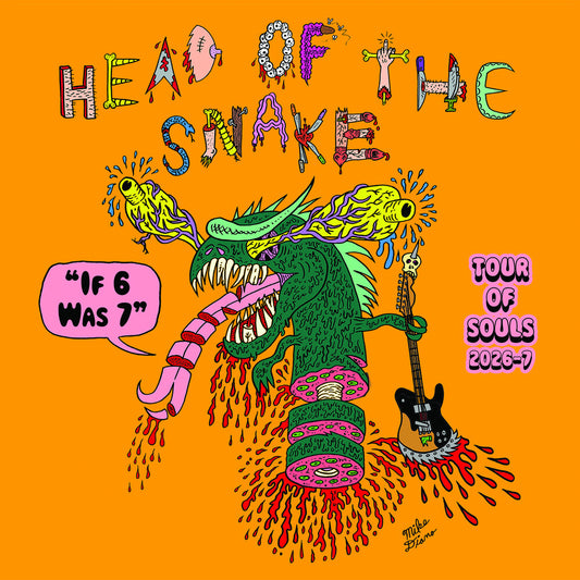 the album cover for Head Of The Snake - If 6 Was 7