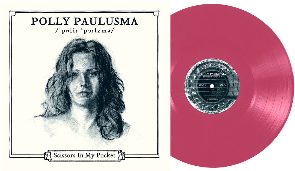 the album cover for Polly Paulusma - Scissors In My Pocket (Aniv)