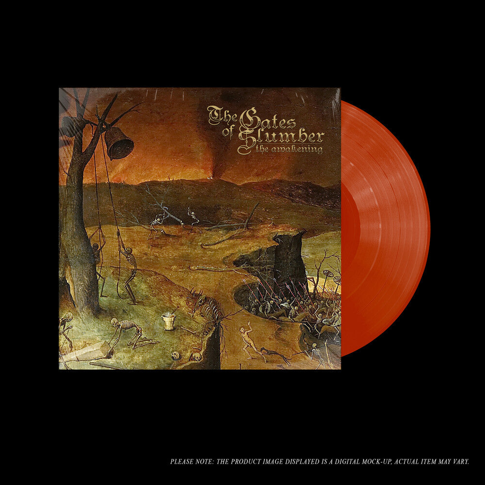 the album cover for Gates Of Slumber - Awakening [Orange Vinyl]