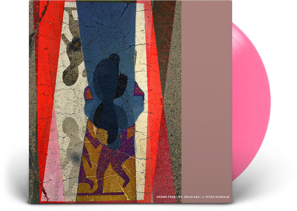 the album cover for Brian Eno  / Schwalm,J. Peter - Drawn From Life - Translucent Pink Vinyl [Clear Vinyl]