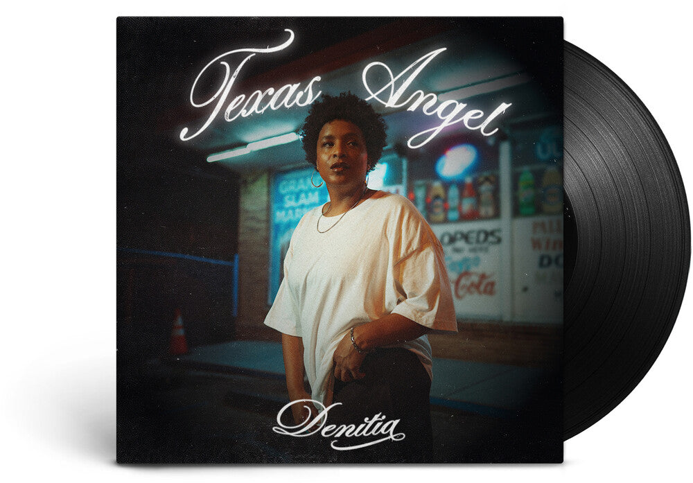 the album cover for Denitia - Texas Angel
