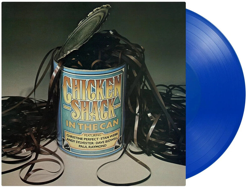 the album cover for Chicken Shack - In The Can (Blue) [Colored Vinyl] [180 Gram] (Hol)