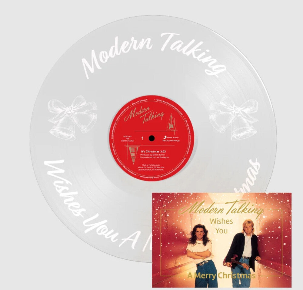 the album cover for Modern Talking - It's Christmas [Colored Vinyl] (Wht) (Etch) (Hol)