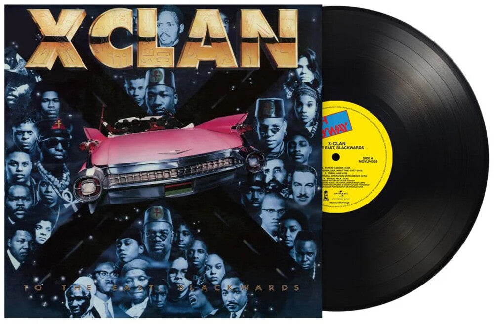 the album cover for X-Clan - To The East Blackwards (Blk) [180 Gram] (Hol)
