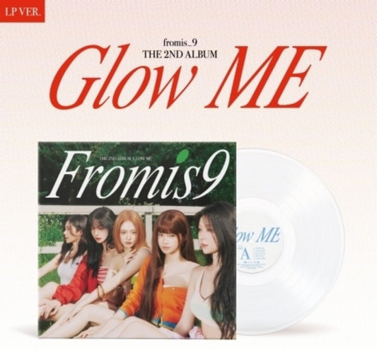 the album cover for Fromis9 - Glow Me (Asia)