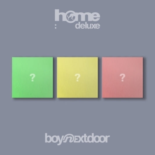 the album cover for BOYNEXTDOOR - HOME: DELUXE