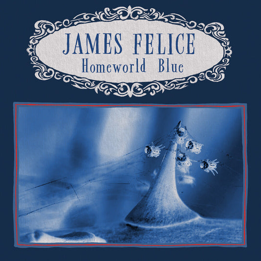 the album cover for James Felice - Homeworld Blue - Black Ice (Blk) [Colored Vinyl]