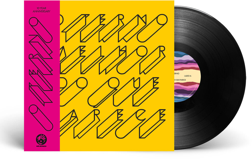 the album cover for O Terno - Melhor Do Que Parece (Aniv)