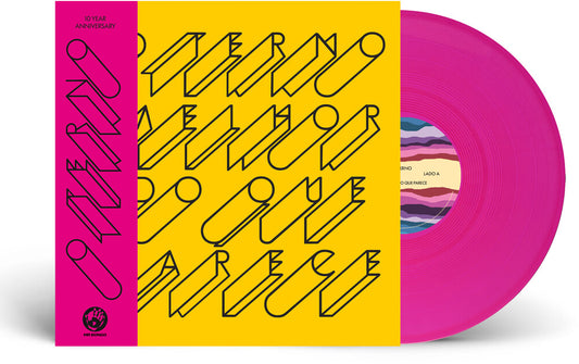 the album cover for O Terno - Melhor Do Que Parece [Indie Exclusive] [Colored Vinyl] (Pnk) (Aniv)