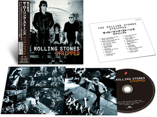 the album cover for Rolling Stones - Stripped - Limited Shm Paper Sleeve (Jmlp) [Limited Edition]