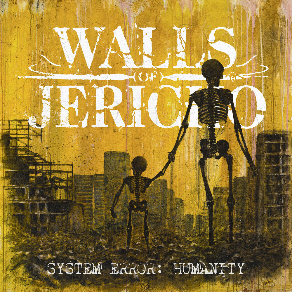 the album cover for Walls Of Jericho - System Error : Humanity