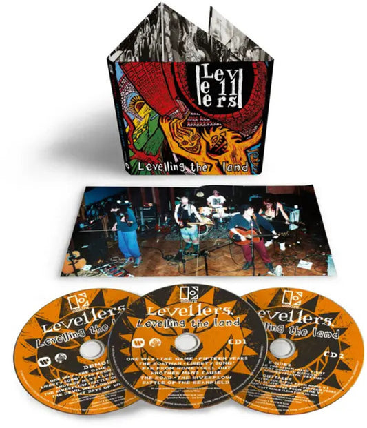 the album cover for Levellers - Levelling The Land: 35th Anniversary (Exp) (Uk)