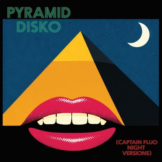 the album cover for Hologram Teen - Pyramid Disko (Captain Fluo Night Versions)