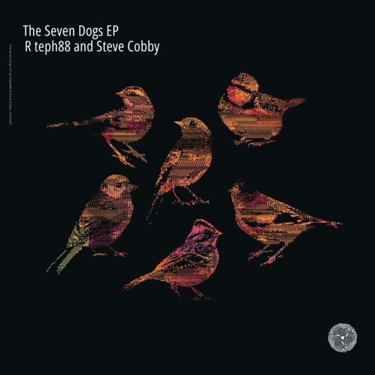 the album cover for Rteph88 / Steve Cobby - Seven Dogs (Ep)