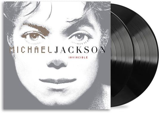 the album cover for Michael Jackson - Invincible - 25th Anniversary [Black]