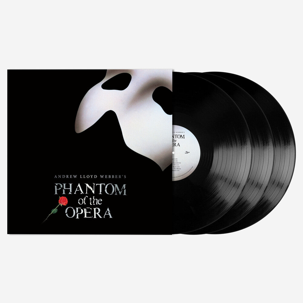the album cover for Andrew Lloyd Webber - The Phantom Of The Opera - Andrew Lloyd Webber 2026 Mix [3 LP]