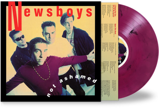 the album cover for Newsboys - Not Ashamed [Colored Vinyl] [Deluxe] (Mgta) (Ofgv)