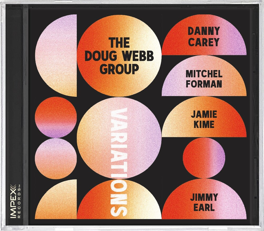 the album cover for Doug Webb Group - Variations
