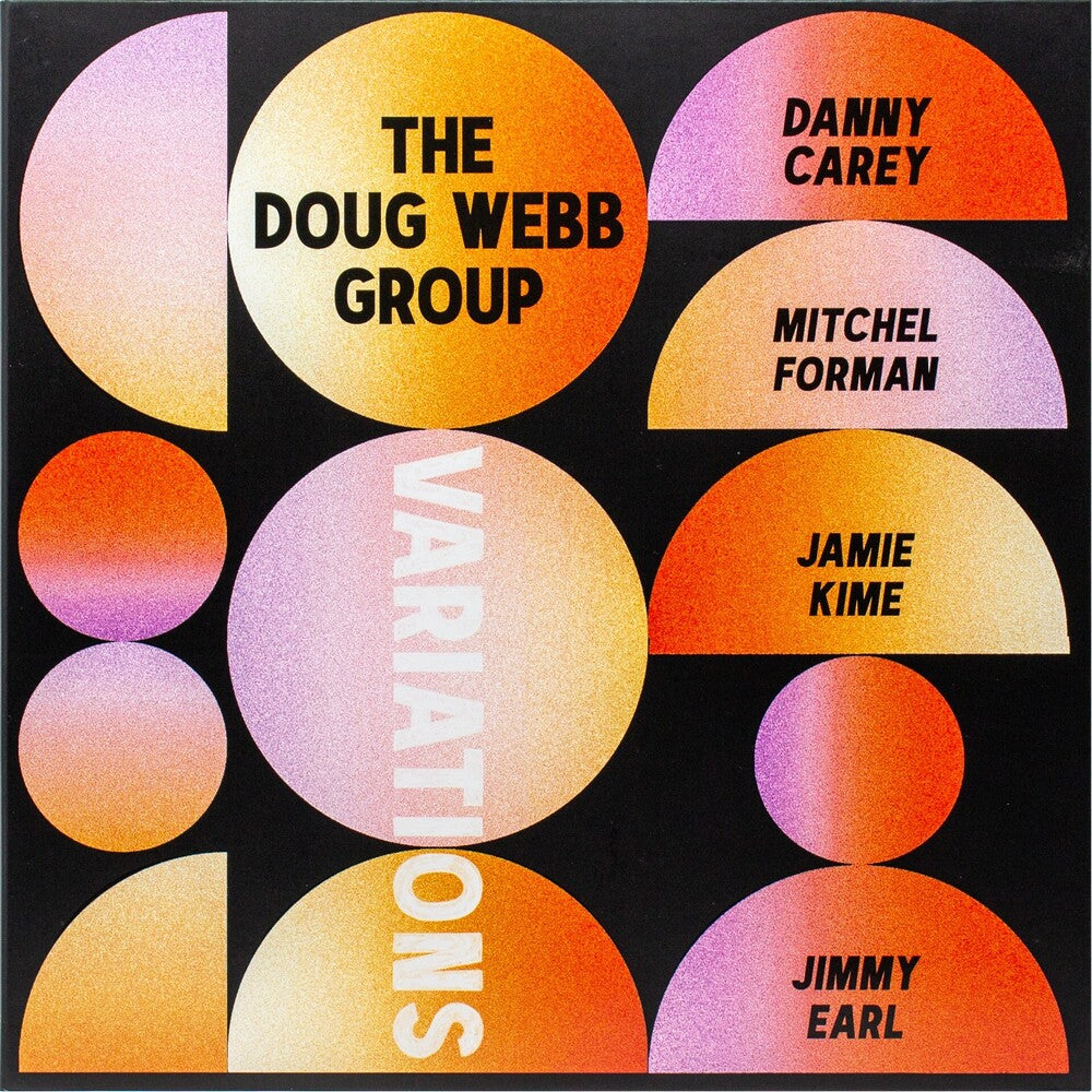 the album cover for Doug Webb Group - Variations