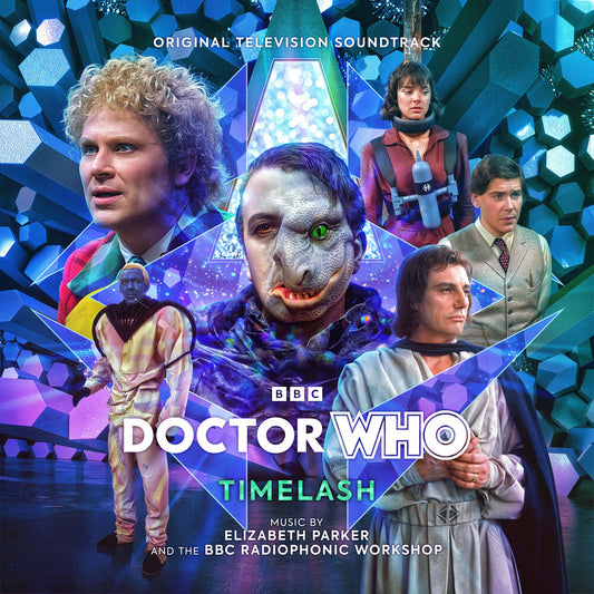 the album cover for Elizabeth Parker  & The Bbc Radiophonic Workshop - Doctor Who - Timelash - O.S.T. (Uk)